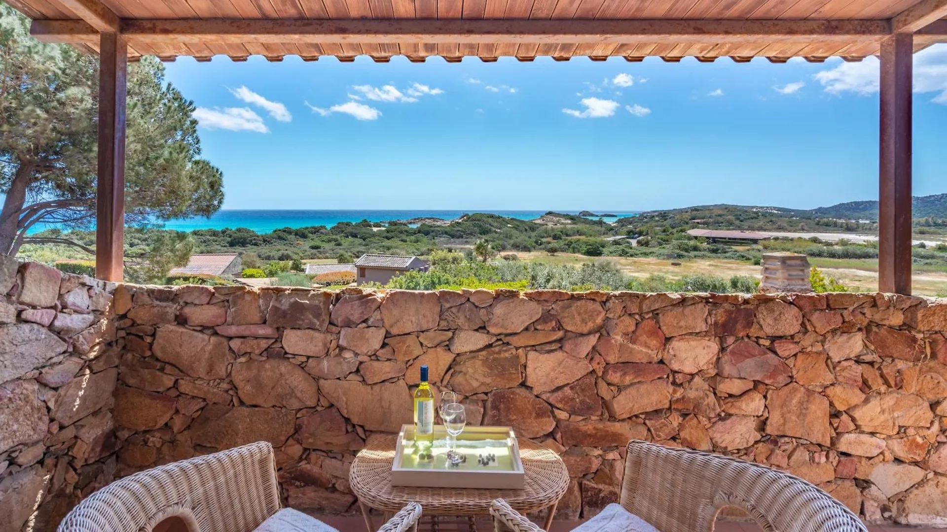 Villa La Casa Dell'Ingegnere, Chia A Piedi, Vista Mare à Domus De Maria