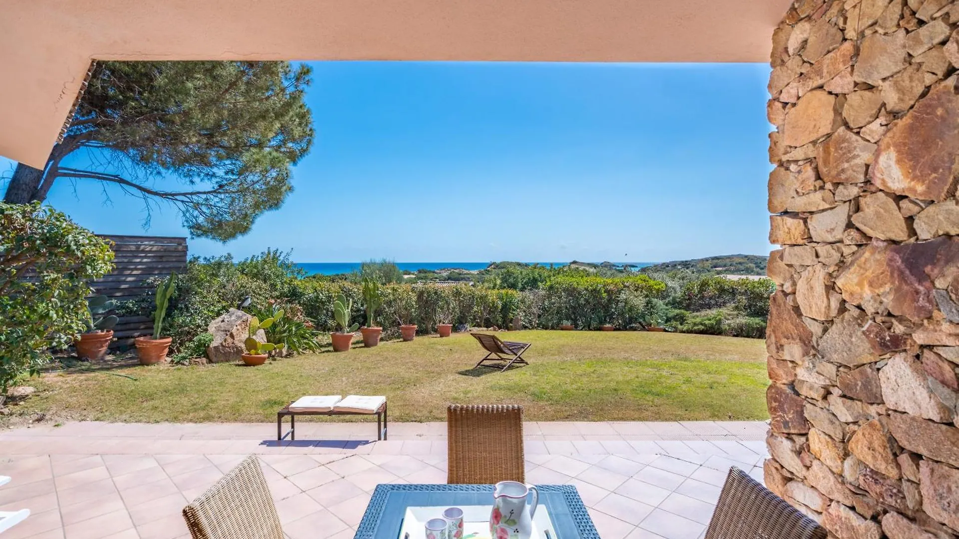 Villa La Casa Dell'Ingegnere, Chia A Piedi, Vista Mare à Domus De Maria