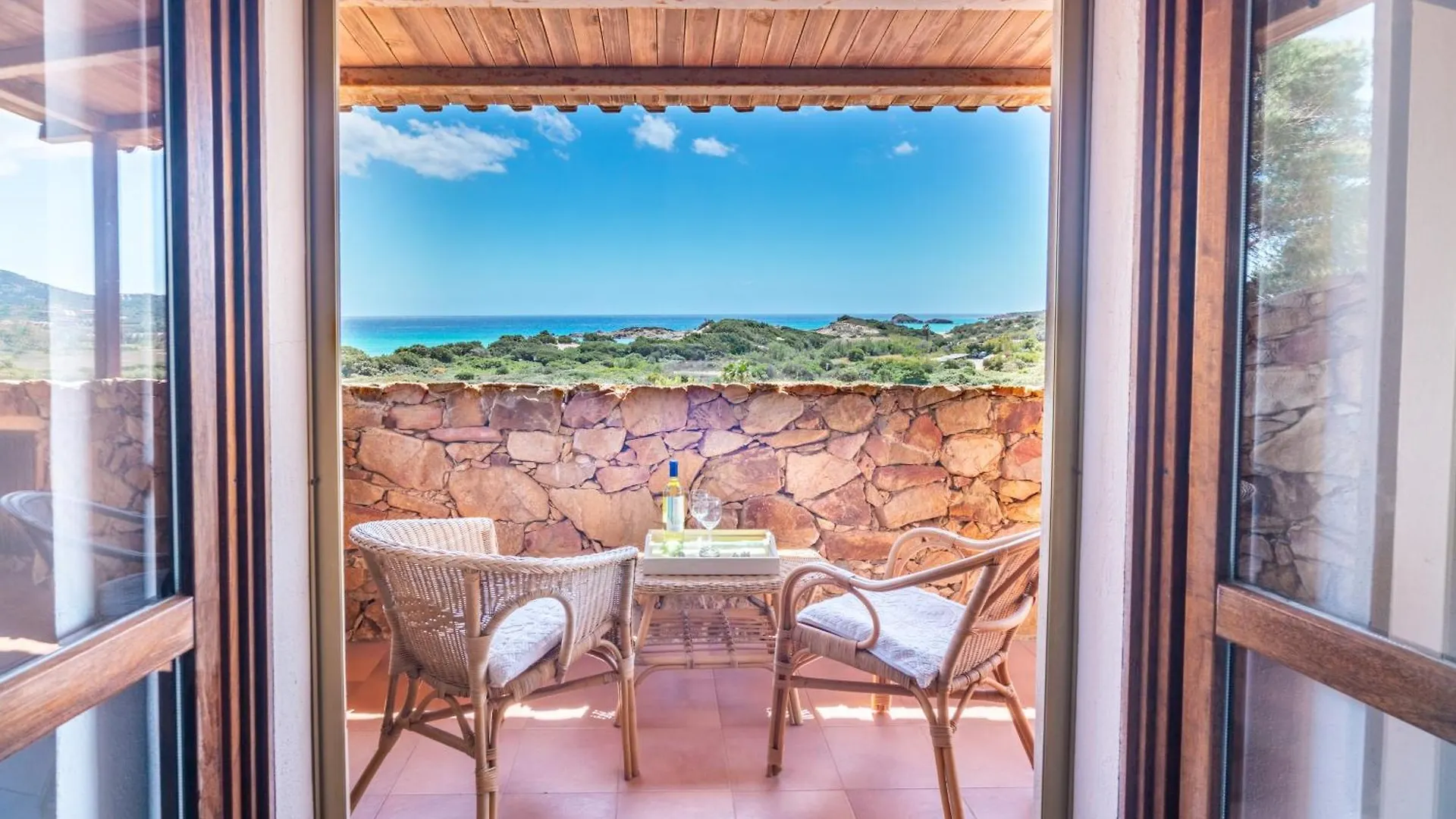 La Casa Dell'Ingegnere, Chia A Piedi, Vista Mare Villa Domus De Maria