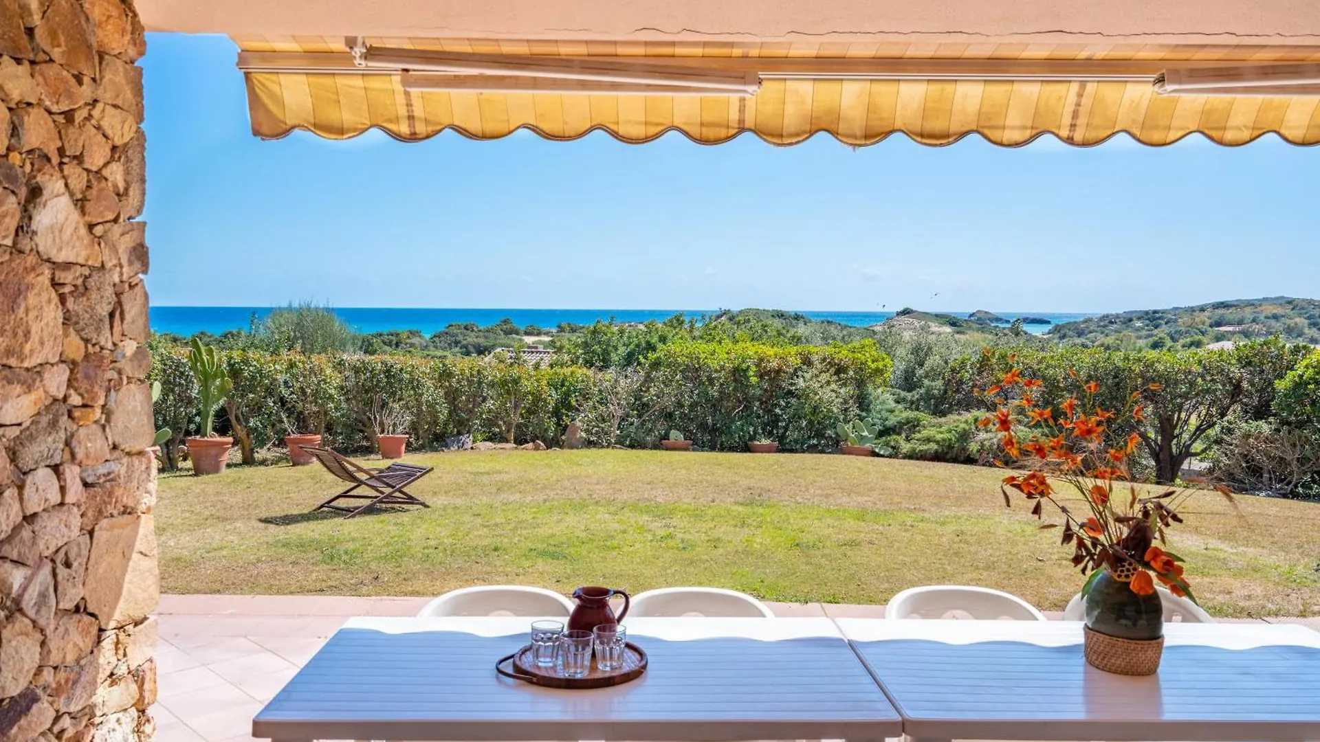 La Casa Dell'Ingegnere, Chia A Piedi, Vista Mare Villa Domus De Maria
